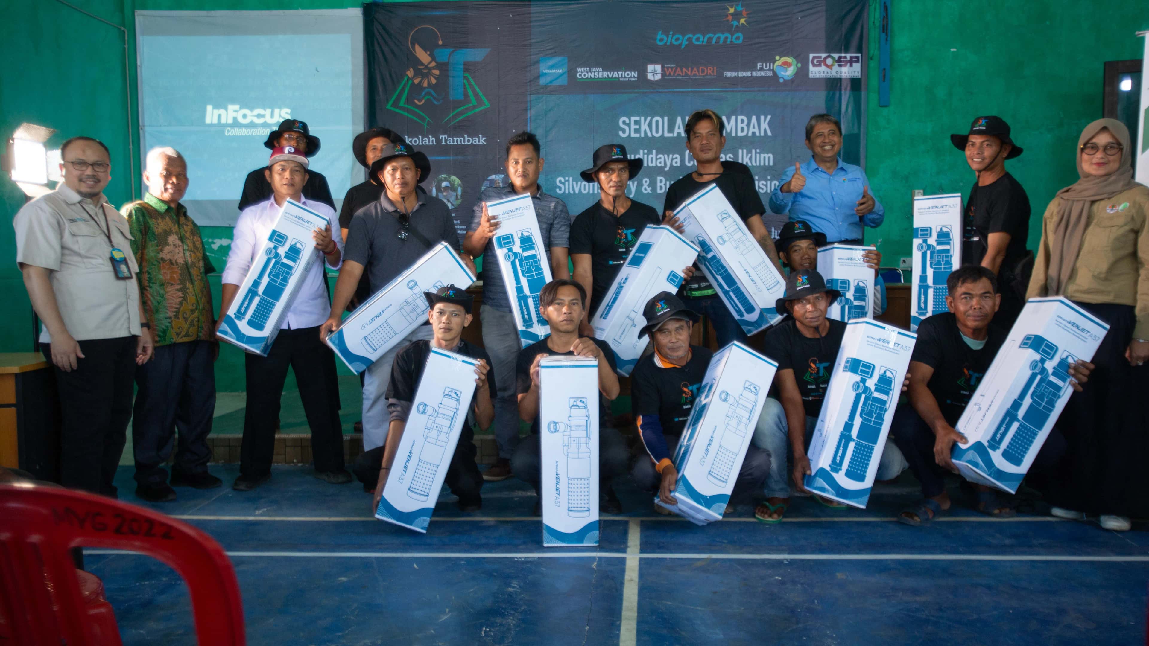 Sekolah Tambak VENAMBAK — Sesi Lapangan