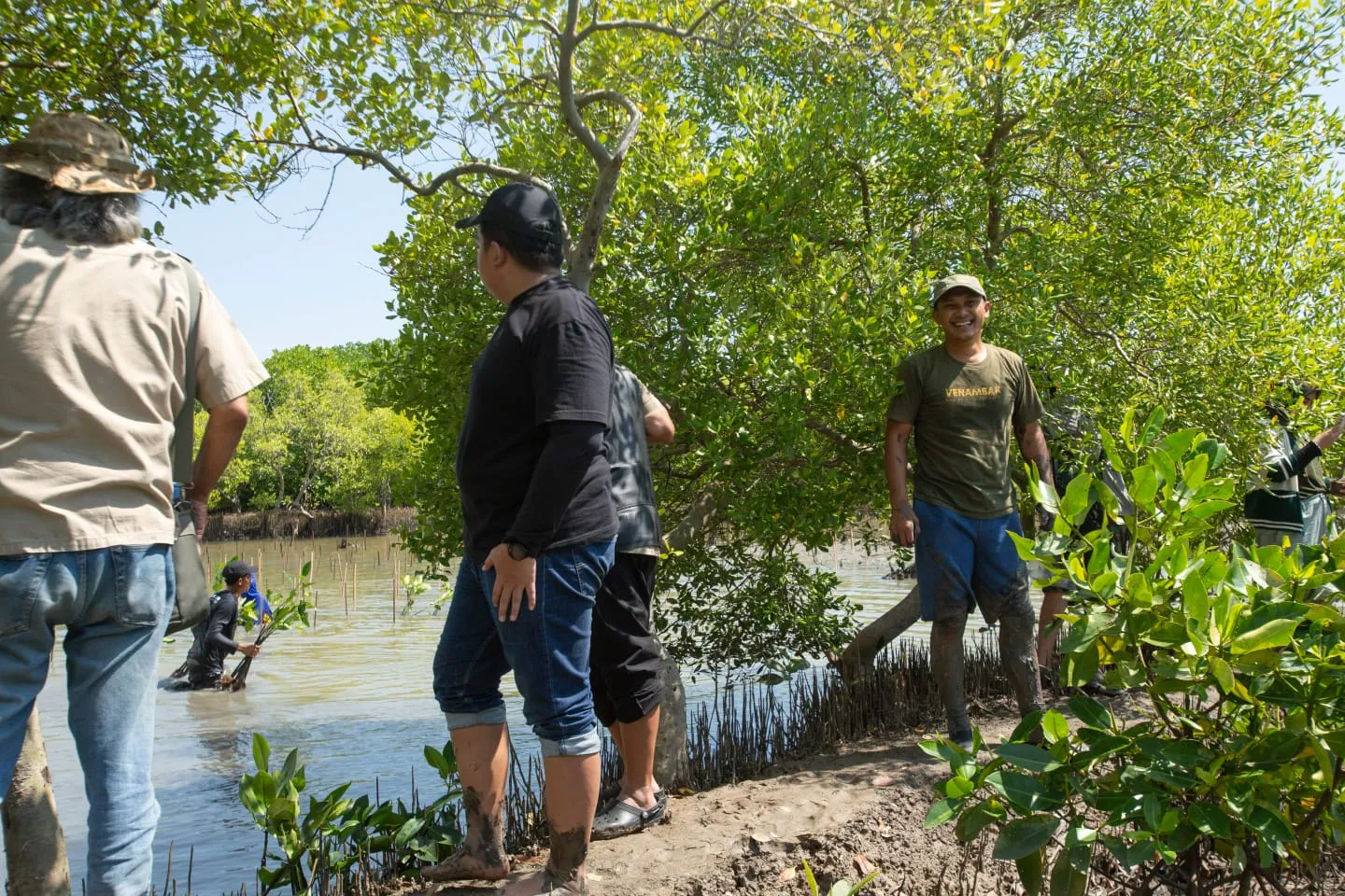 Penanaman Mangrove Bersama VENAMBAK